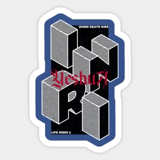 INRI - Yeshua Sticker